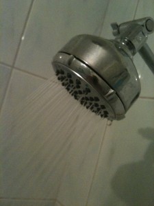 Natural Healing | Pic of Shower Head with Water